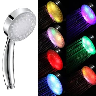 shower head led light colour