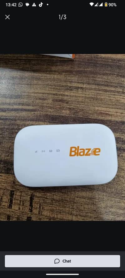ufone blaze all ok. 1 month used unlocked