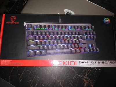 Motospeed CK101 Mechanical RGB Keyboard. New, with box
