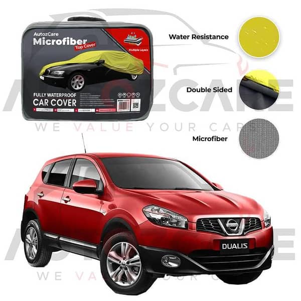 Nissan Dualis Microfiber Car Top Cover - Model 2006-2013