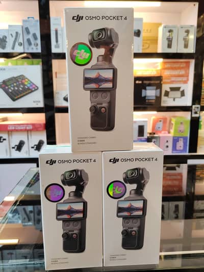 Dji Pocket 4 Standard Combo (1 Year Warranty)-SEAL PACKED