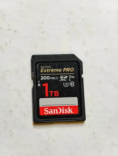SanDisk 1TB Extreme PRO SD Card Memory Card