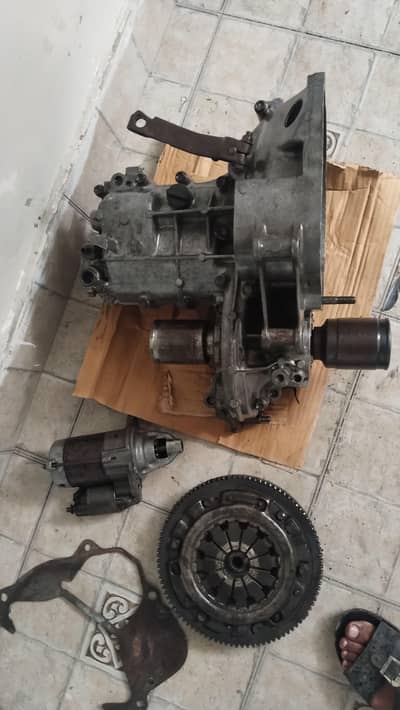 Suzuki mehran gearbox clutchplate,pressure plate complete set with exc