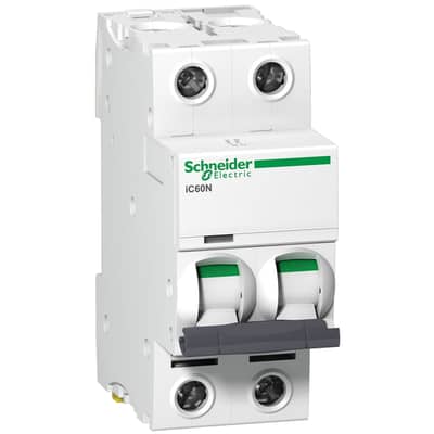 Schneider 32A 2-pole circuit breaker