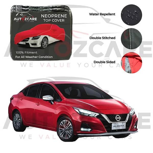 Nissan Almera Neoprene Top Cover - Model 2019-2026