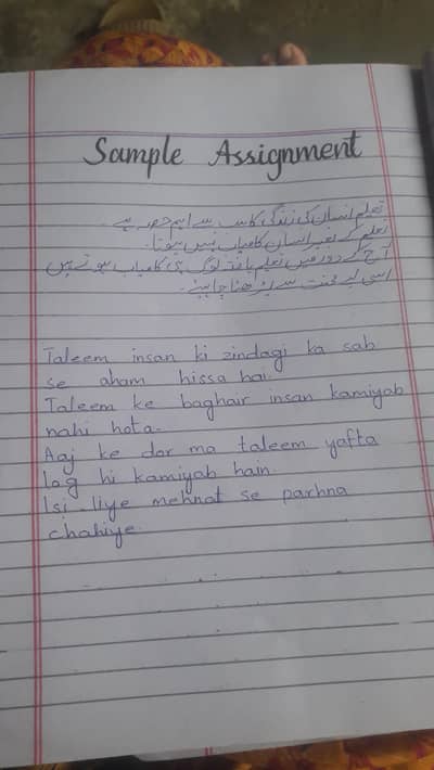 Handwritten Assignment Writing Service -HD pics
