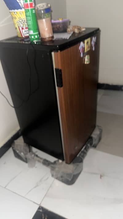 AST branded fridge
