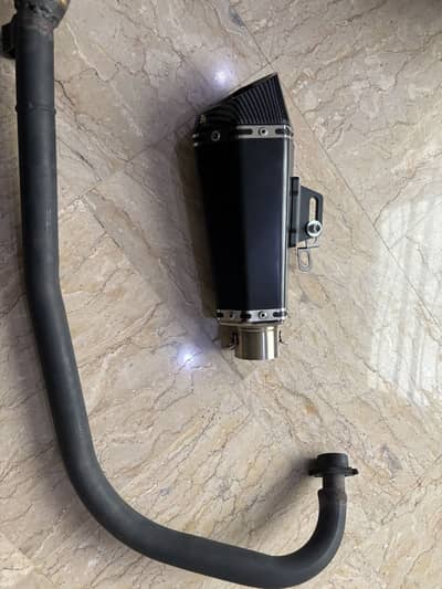 Akrapovic shark with cb150f bend