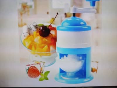 manual portable hand ice crusher machine