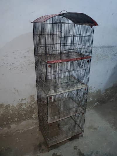 cage for birds, 4 portions pingera, master cage