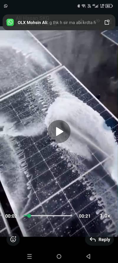 Solar System Installation & Washing