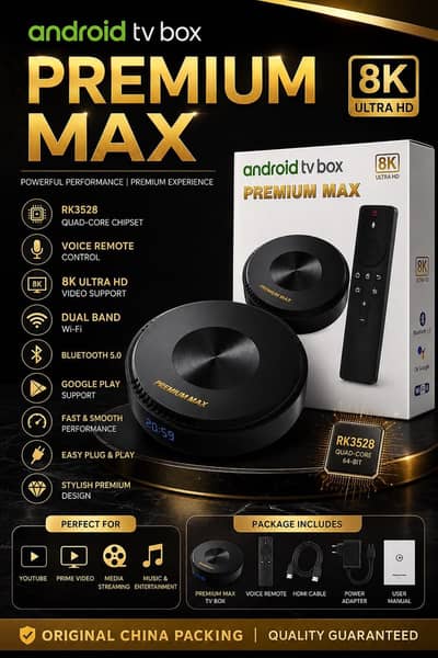 Free channels android tv box 8Gb ram 128Gb mem new models available