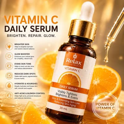 Glowing Skin Vitamin C Face Serum - Free Delivery All Pakistan