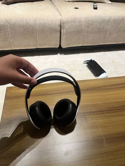 PlayStation pulse headphones with original box and charger