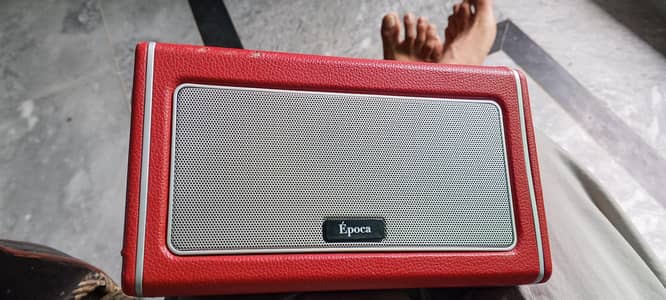 epoca fm and Bluetooth speaker