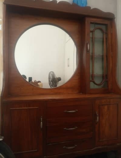 show case, dressing table, table