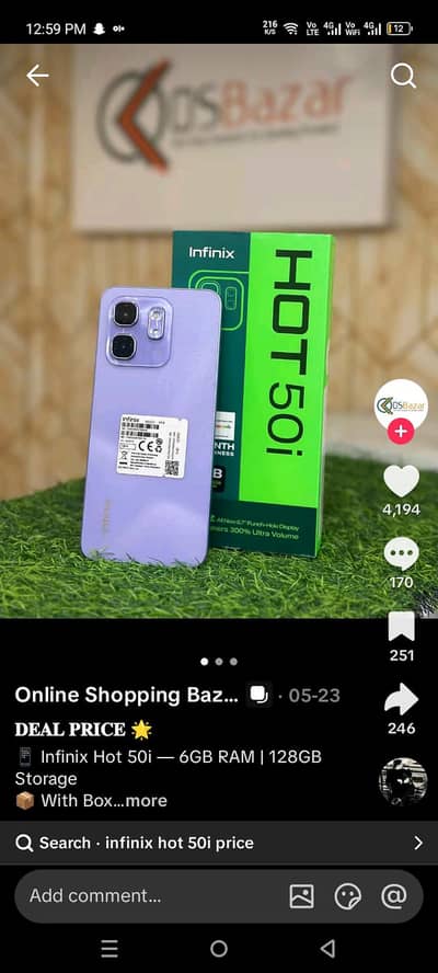 infinix hot 50i