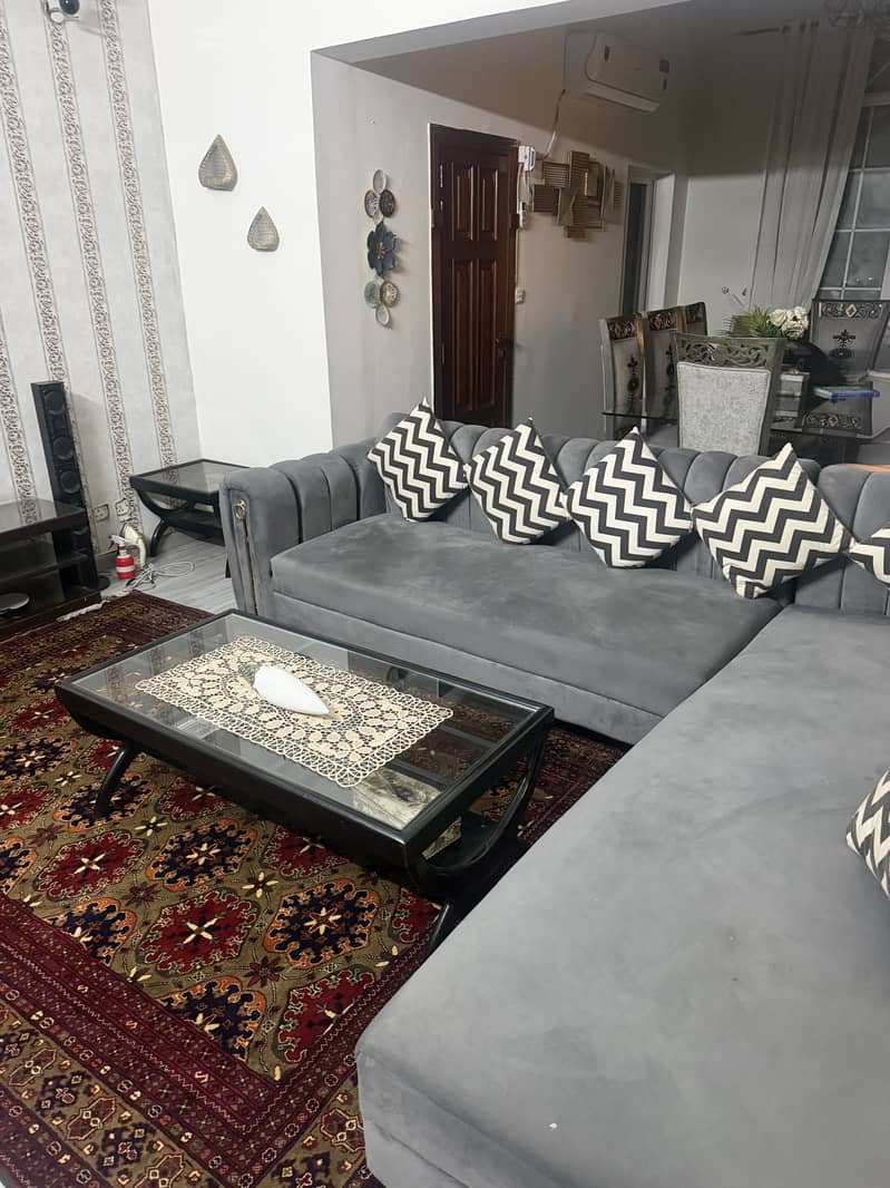 L shape sofa 1