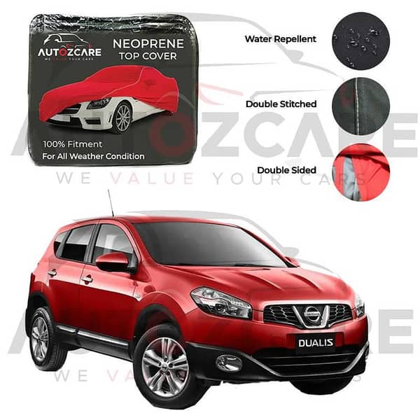 Nissan Dualis Neoprene Top Cover - Model 2006-2013