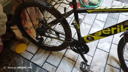 Gerik mountain bicycle for sale . Price can be negosiated