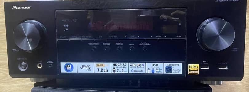 PIONEER RECEIVER AMPLIFIER MODEL NO VSX930K
