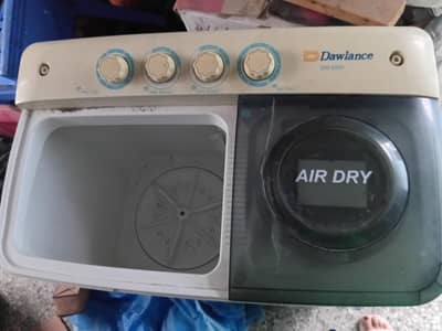 wash 100% working dryer little work but machine is ok