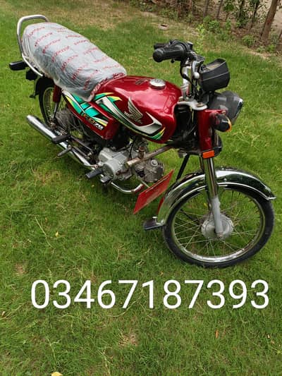 Honda CD 70 22/23 model for sale o3/4/6/71/8/7/33