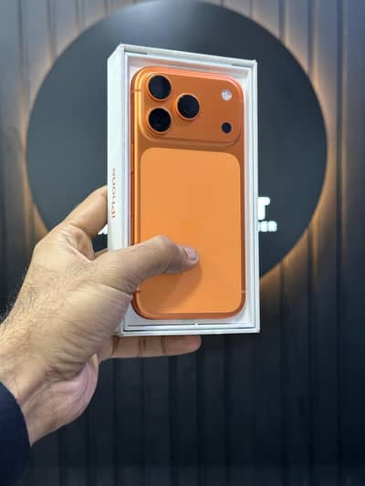 iPhone 17 pro Cosmic Orange 256 GB Non-PTA LLA Factory unlocked