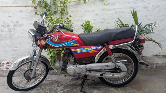 Honda CD70 18/19 model for sale
