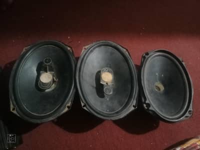Amplifier and woofers