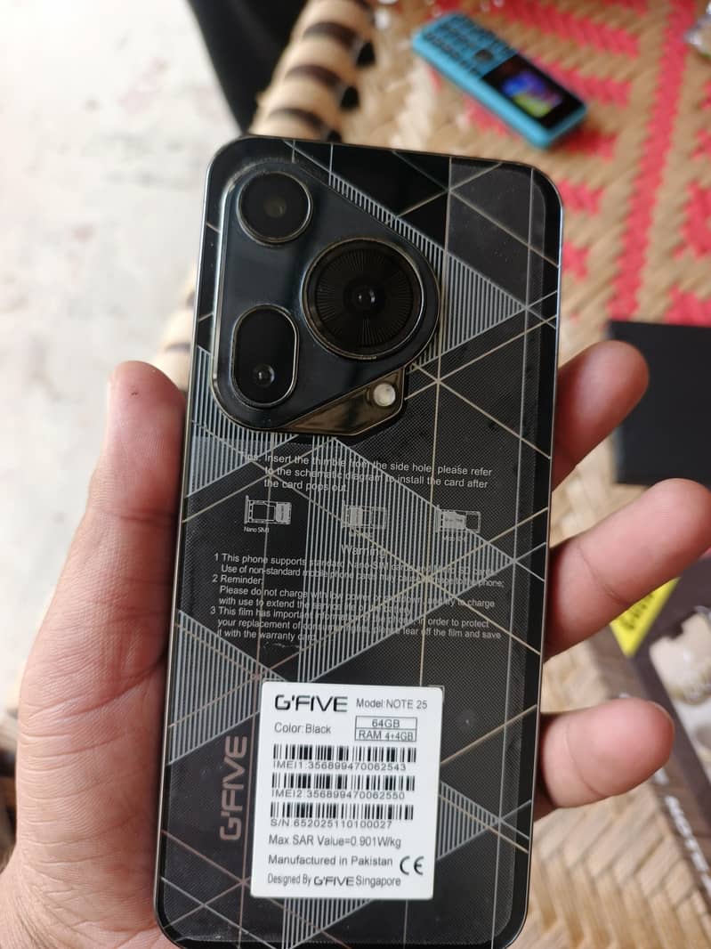 G'Five Note 25 3