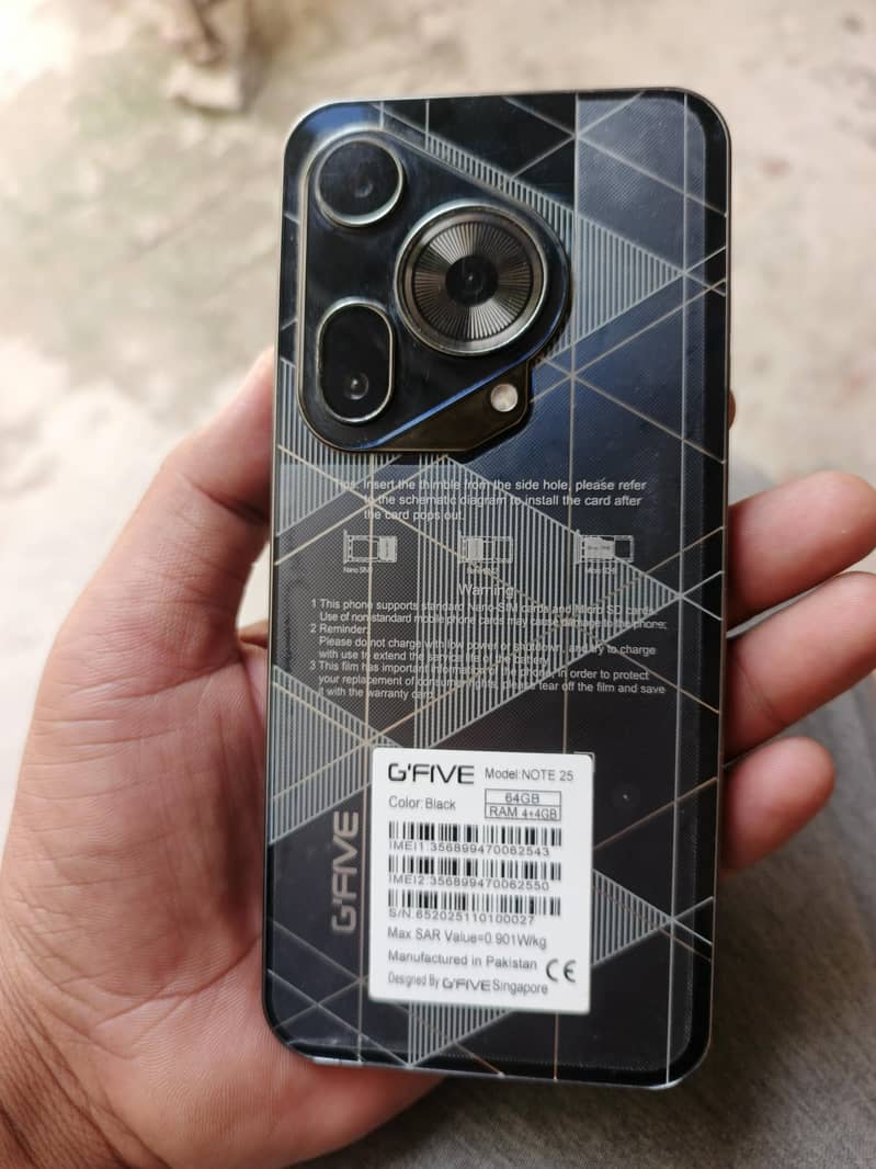 G'Five Note 25 6