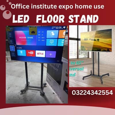 led LCD floor stand movable tv brackets table stand 03224342554