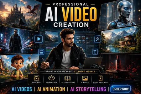 I generate Ai videos and images