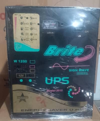 Brite sign wave digital ups 12. v  10/10 condition pure copper 