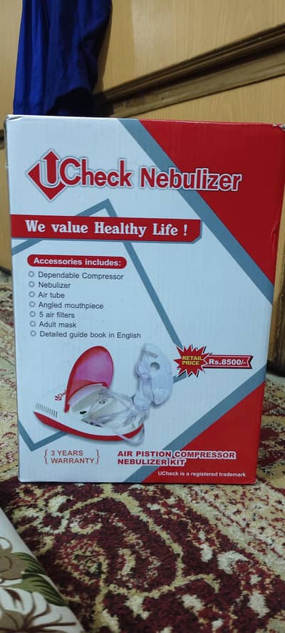 ucheck nebulizer brand new
