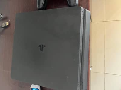 ps4 just like brand new slightly used with 2 controllers