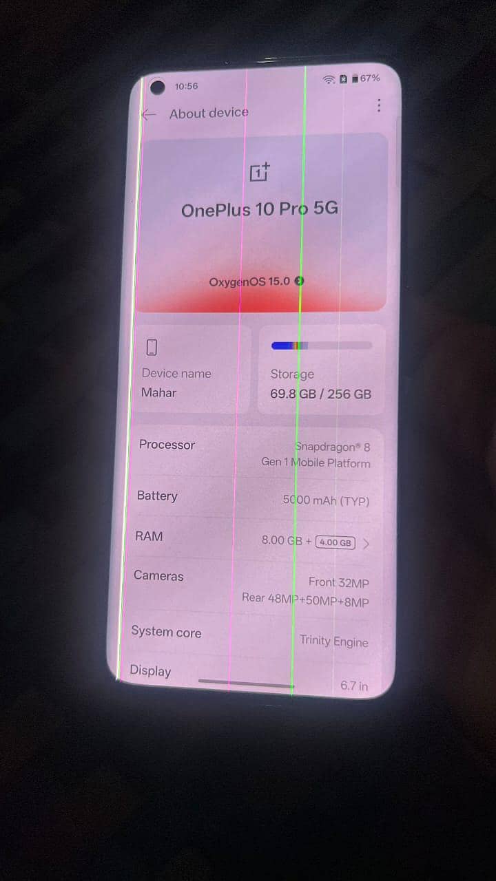 One Plus 10 Pro 1