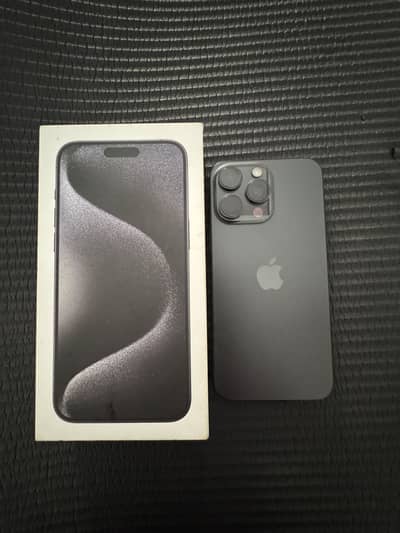 iPhone 15 Pro Max 512GB NON PTA Black Titanium