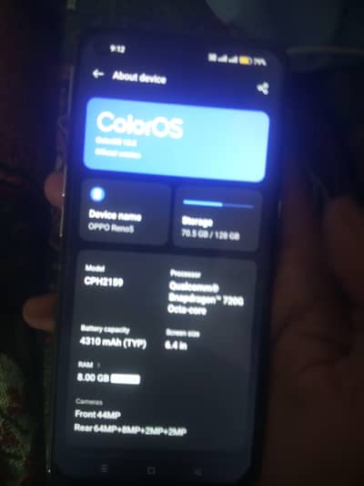Oppo Reno 5 5G 8 128GB
