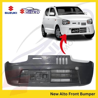 Suzuki Alto 660 Genuine OEM Front Bumper | Original Brand New | Lahore