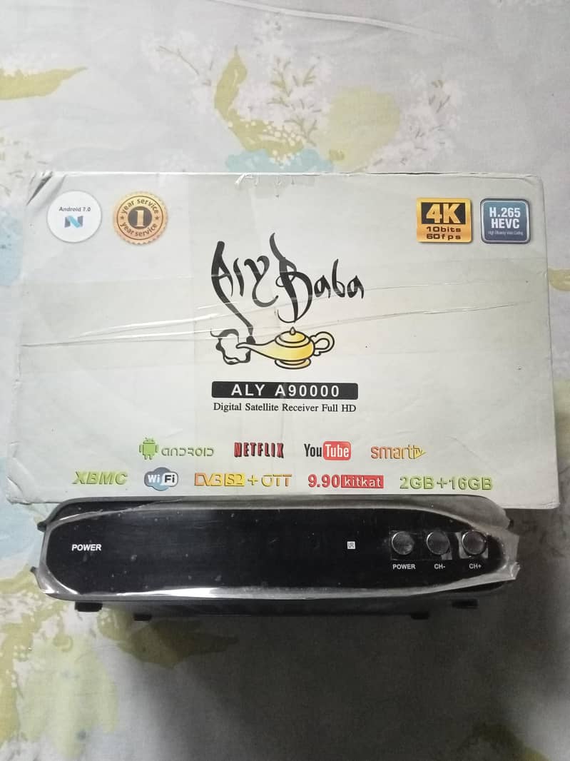 4k supported android dish receiver 0