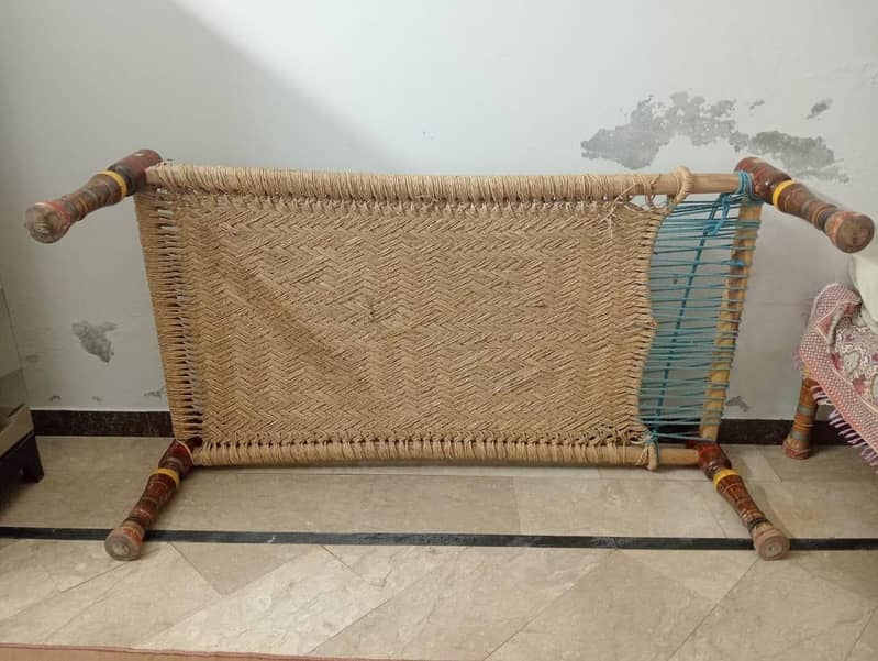 Wood Cot/چارپائی 1