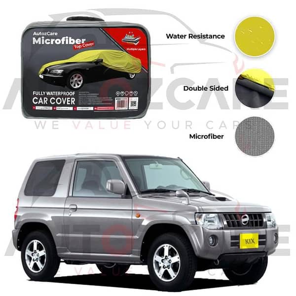 Nissan Kix Microfiber Car Top Cover - Model 1998-2012