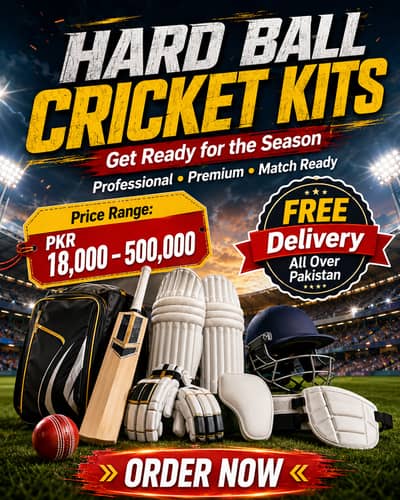 Professional & Match-Ready Cricket Kits