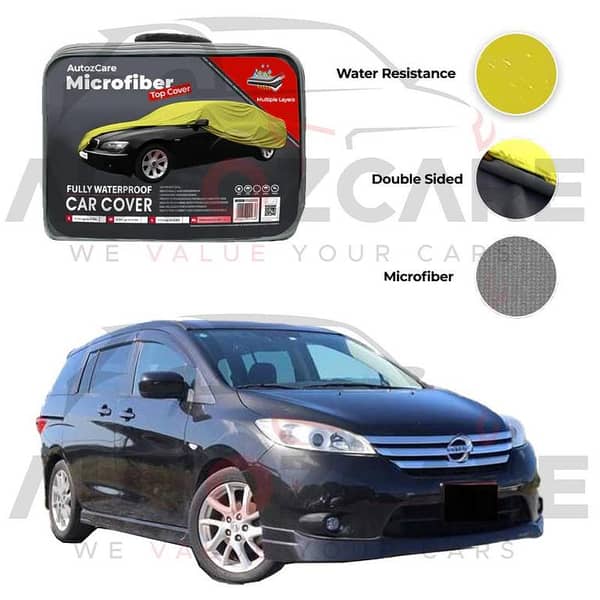 Nissan Lafesta Microfiber Car Top Cover - Model 2011-2017