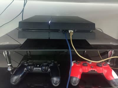 PS4 Fat Jailbreak 500gb with games & controllers