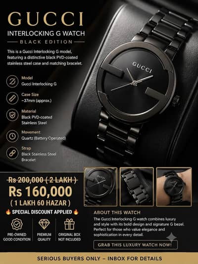Gucci Interlocking G model,