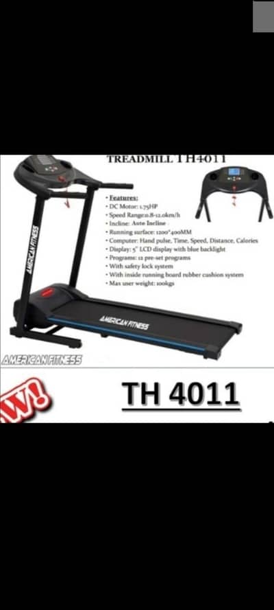 Treadmill American Fitness