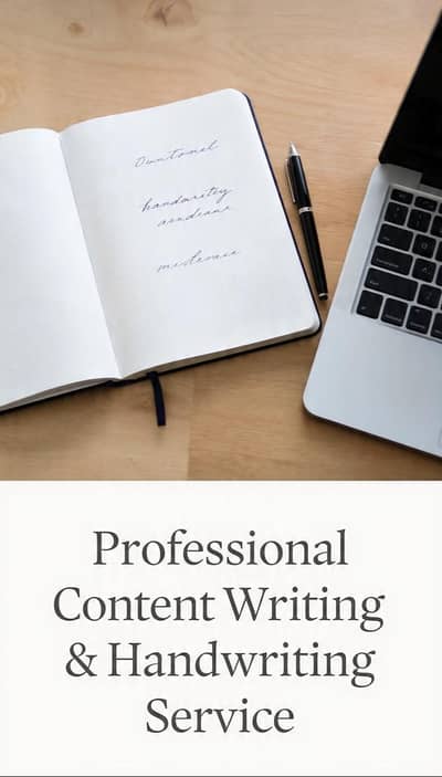 professional contact wirting & handwriting services